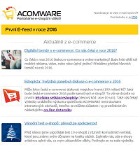 První E-feed v roce 2016 – vánoční test e-shopů nebo digitální trendy v e-commerce