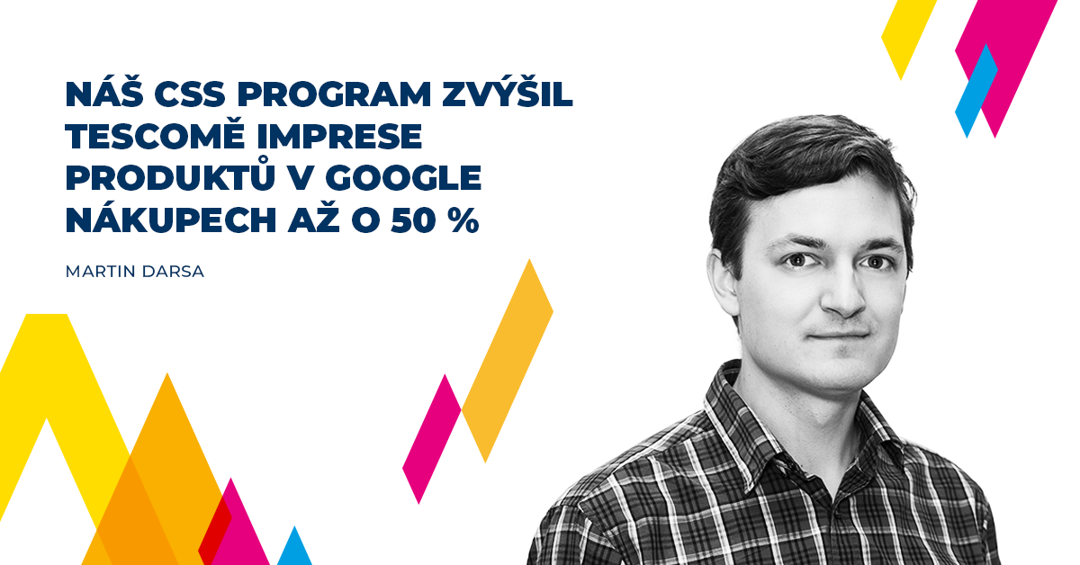 Náš CSS program zvýšil Tescomě imprese produktů v Google nákupech až o 50 %